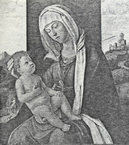 Anonimo — Cima Giovanni Battista - sec. XV/ XVI - Madonna con Bambino — insieme